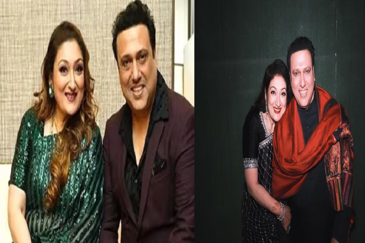 govinda with his wife