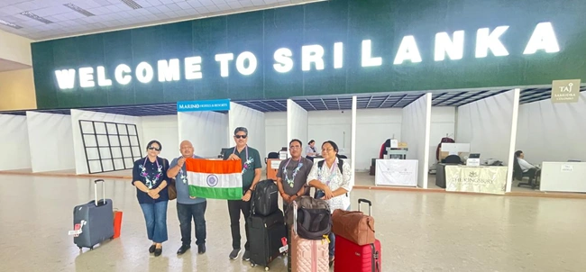Lucknow University delegation left for Sri Lanka