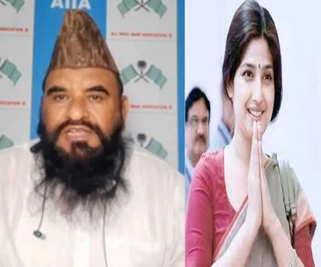 Maulana Sajid Rashidi-Dimple Yadav