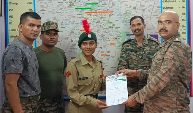 NCC Adventure Course Camp