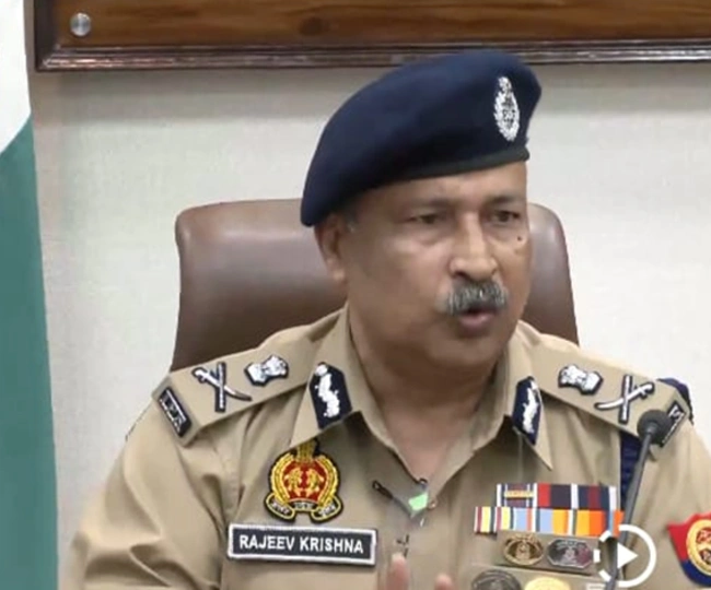 UP DGP Rajeev Krishna