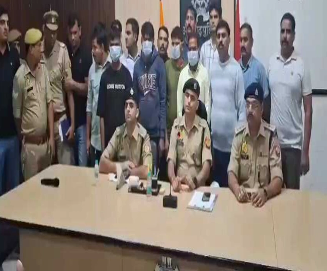 Aligarh Police make big disclosure in case of writing I love Mohammad on walls of Aligarh temples