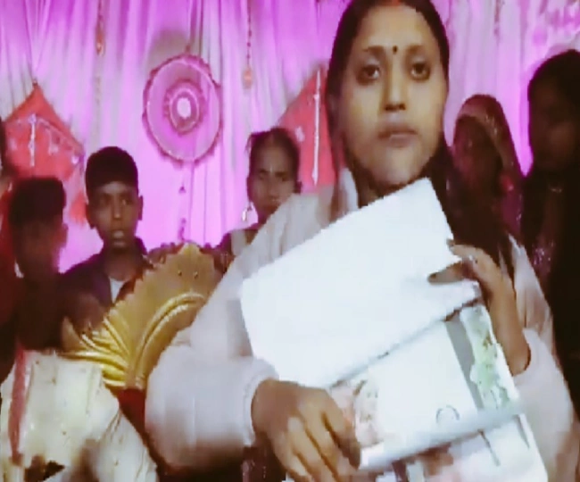 man was secretly getting married for second time first wife arrived