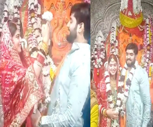 MLA Golu Shukla Son Marriage viral video