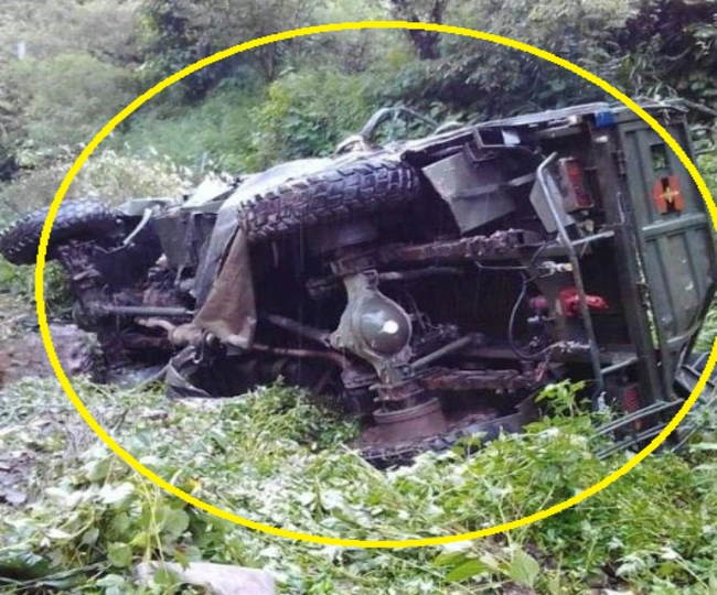 Jammu Kashmir Doda Accident Ten soldiers were martyred