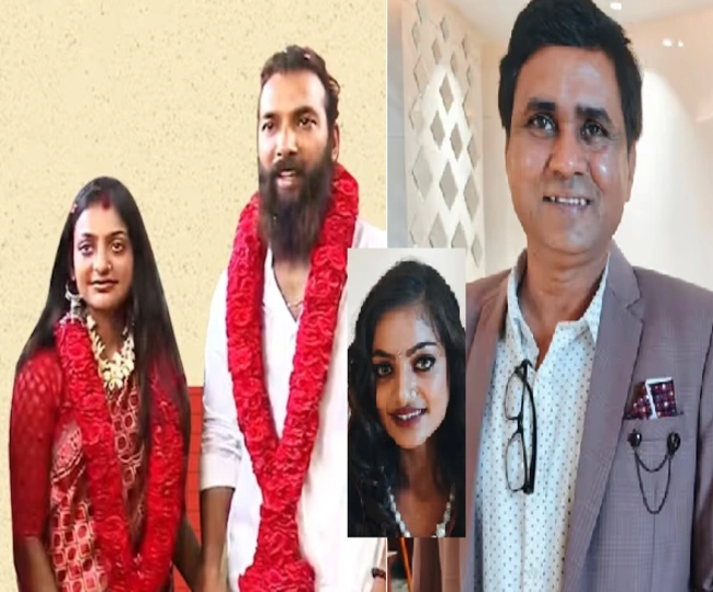 Monalisa with farman khan and Sanoj Mishra