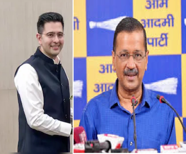 Raghav Chadha-Arvind Kejriwal