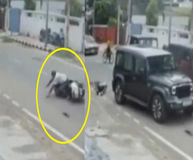Thar accident viral video