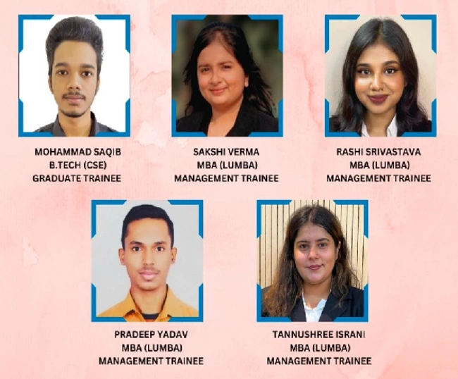 5 students of Lucknow University selected in Jaro Education company