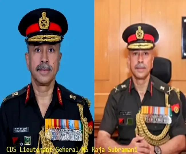 CDS Lieutenant General NS Raja Subramani