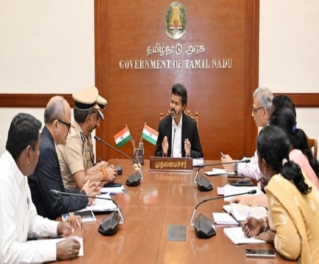 CM Thalapathy Vijay meeting