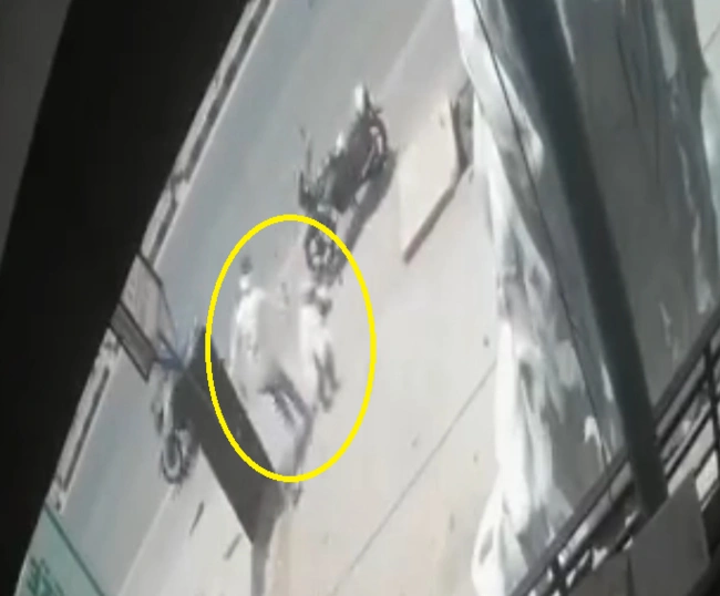 Fearless criminals opened fire on property dealer