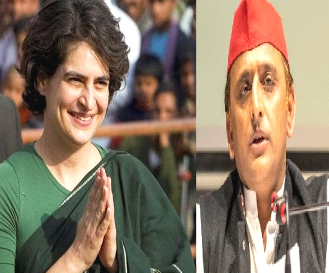 Priyanka Gandhi-Akhilesh Yadav