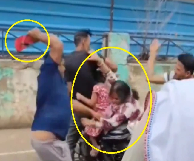 Two youths attacked woman