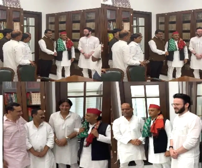 Sayan Masood joins hands with samajwadi party