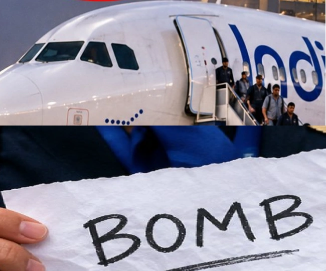 Indigo flight bomb threat